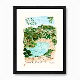 French Riviera by Sabina Fenn Poster