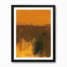 'Orange' 11 Art Print