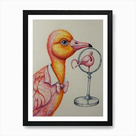 Flamingo 41 Art Print