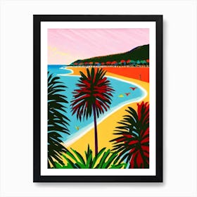 Palm Cove Beach, Australia Hockney Style Art Print