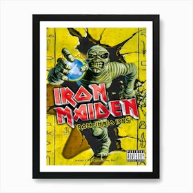 Iron Maiden Rock In Rio 1985 Posters Art Print