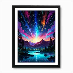 Starry Sky 13 Art Print