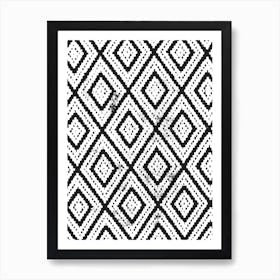 Boho Pattern Art Print