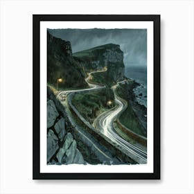 Road To The Sea 3 Art Print