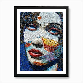 Mosaic Art 3 Art Print