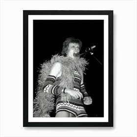 Musician David Bowie Art Print