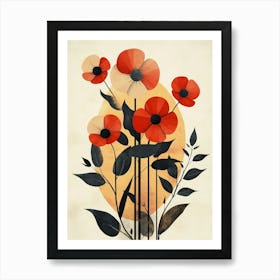 Poppies 50 Art Print