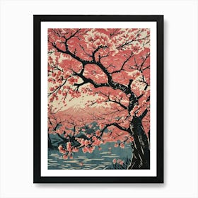 Cherry Blossom Tree 5 Art Print