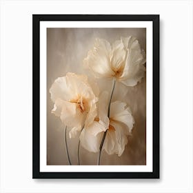 Boho Dried Flowers Tulip 5 Art Print