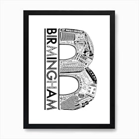 Birmingham Art Print