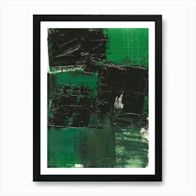 'Green' 5 Art Print