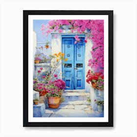 Blue Door 2 Art Print