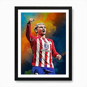 Antoine Griezmann 1 Art Print