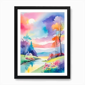 Landscape 22 Art Print