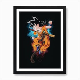 Dragon Ball Anime Poster 1 Art Print