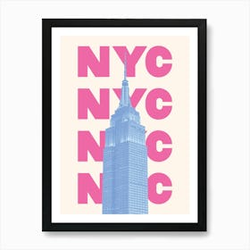 New York Empire State Building Art Print