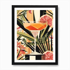 Art Deco Paloma Inspired 1 Art Print