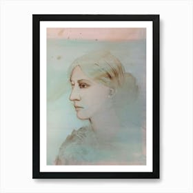 Portrait Of Jane Austen Art Print