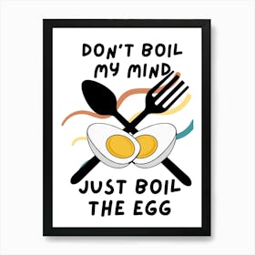 Mind or Egg Shell Art Print