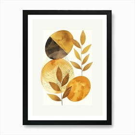 Autumn Leaves Framed Print Art Print