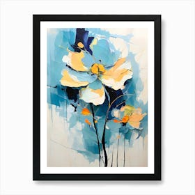 Abstract Of Flowers 2 Art Print