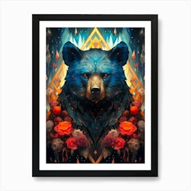 Bear Of The Forest Art Print