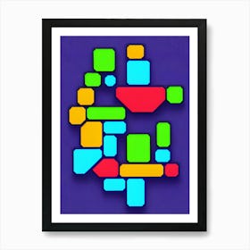 Puzzle Game Art Print