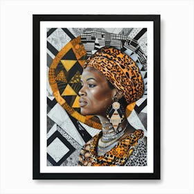 African Woman 107 Art Print