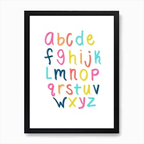 Sunshine Alphabet Art Print