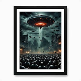 Alien Invasion 7 Art Print