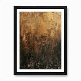 Abstract Oil On Canvas Art Print