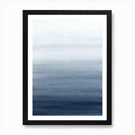 Ocean Watercolor 1 Art Print