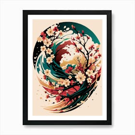 Cherry Blossoms 1 Art Print