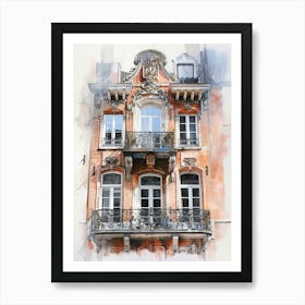 Bruges Europe Travel Architecture 1 Art Print