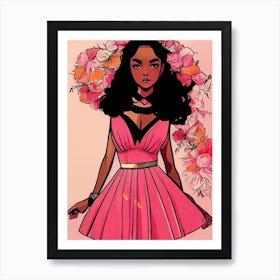 Rosey Art Print