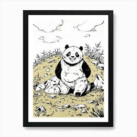 Panda Bear 5 Art Print