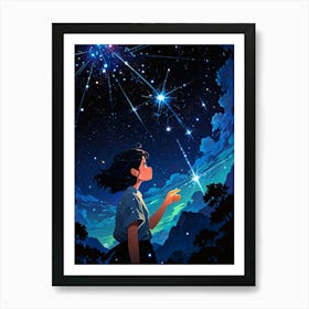 Starry Night 133 Art Print