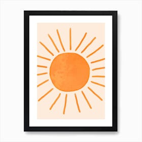 Sun Bohemian Art Print