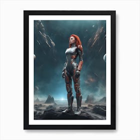 Spacewarrior Art Print