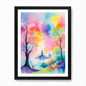 Watercolor Painting 2 Art Print