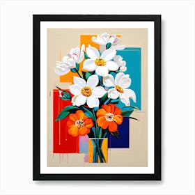 Flowers In A Vase 39 Art Print