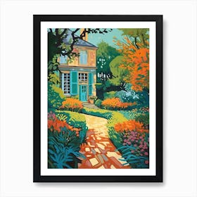 Hidcote Manor Garden, United Kingdom, Painting 3 Art Print