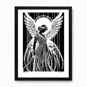 Angel Wings 8 Art Print