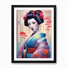 Geisha 49 Art Print