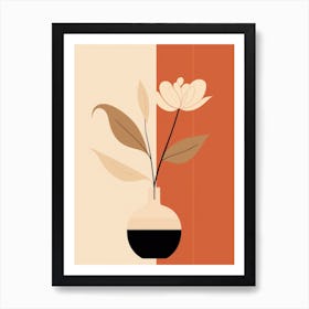 Flower In A Vase Art Print