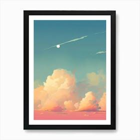 Sky And Clouds 1 Art Print