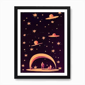 A Galactic Dream Art Print