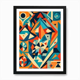 Geometric Shapes Art Print