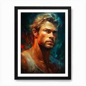 Chris Hemsworth (3) Art Print