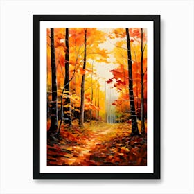 Autumn Forest 15 Art Print